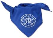 Halstuch "Lutherrose" - blau Halstuch "Lutherrose" - blau