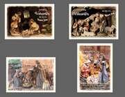 Postkartenserie Weihnachtenskrippe, 12 Stück Postkartenserie Weihnachtenskrippe, 12 Stück